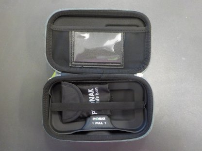 Hearing Aid Travel Case opened