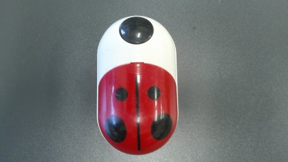 ladybug handheld massager front