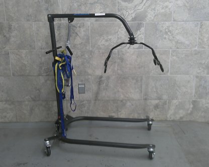 manual lift with sling