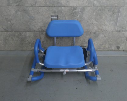 shower chair with swivel seat