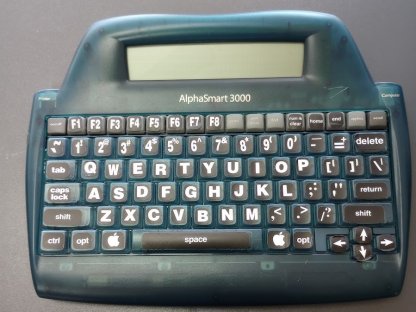 green keyboard