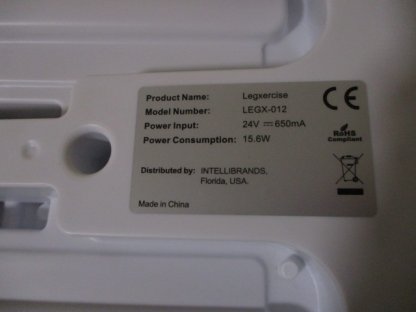 Leg exerciser