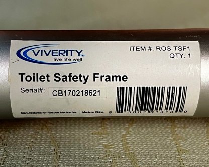 TOILET SAFETY FRAME