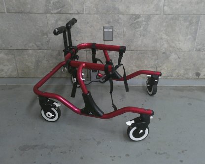 pink pediatric gait trainer size small