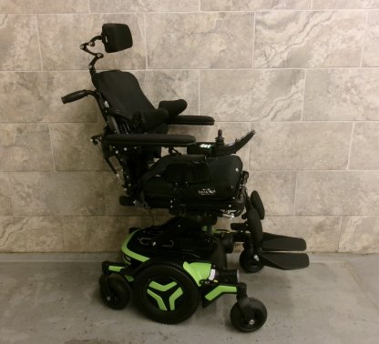 Complex Power Wheelchair 19x21 elevated