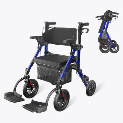 duet rollator/transport chair