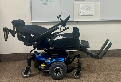 J6 Power Wheelchair reclined