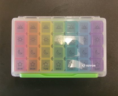 Weekly 4X Day Pill Organizer