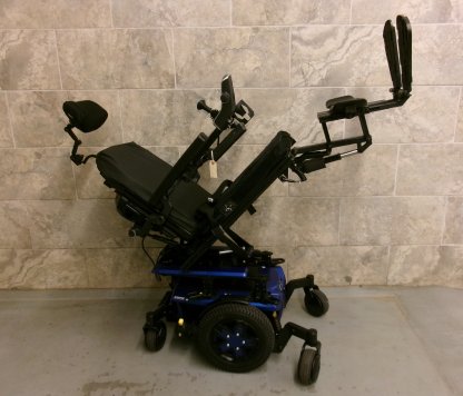Complex Power Wheelchair 18x22 tilted back