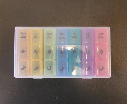 Weekly 3X Day Pill Organizer