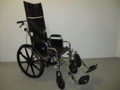 Manual High Back Reclining Wheelchair- 16"x17"