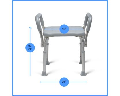 SHOWER CHAIR WITH ARMS