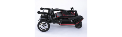 Folded 4 Wheel Scooter
