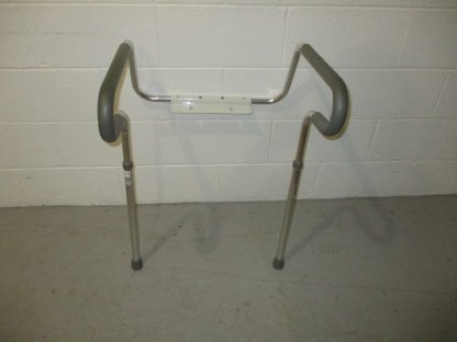 Toilet safety rail