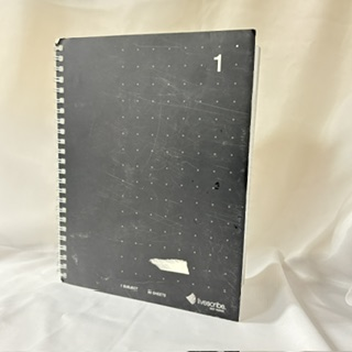 black notebook