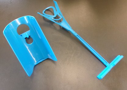 sock aid with handle