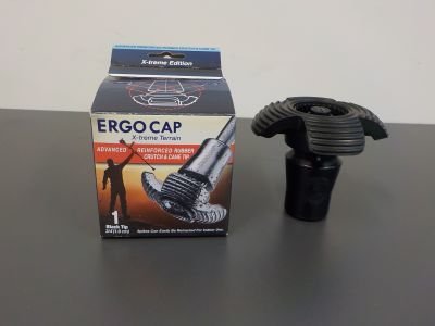 Cane Tips--Black, Crutch Tip