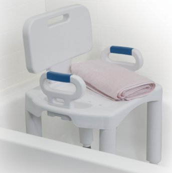 SHOWER CHAIR WITH BACK