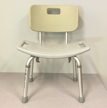 SHOWER CHAIR WITH BACK