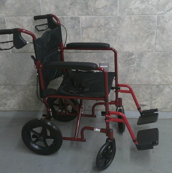 Manual Wheelchair 18x16 - Transport Chair