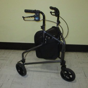 Rollator- three wheeled