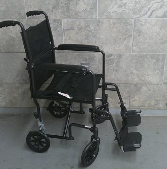 Manual Wheelchair 18x15 - Transport Chair