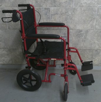 Manual Wheelchair 19x16 -Transport Chair