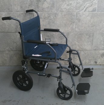 Manual Wheelchair 18x16 -Transport Chair
