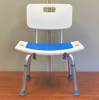 SHOWER CHAIR WITH BACK