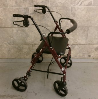 4 Wheel Rollator - Bariatric