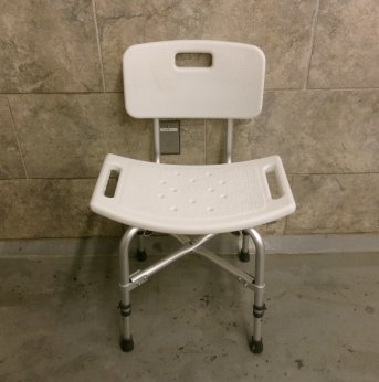 Shower Chair With Back - Bariatric