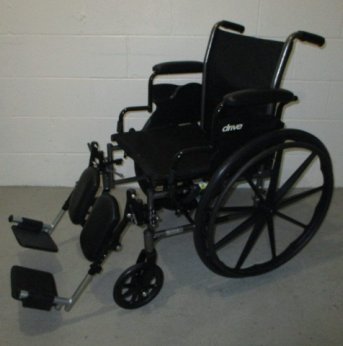Manual wheelchair 18"x16"
