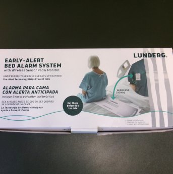Early Alert Bed Alarm System in box